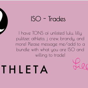 ISO - Lululemon Lilly Pulitzer Trade